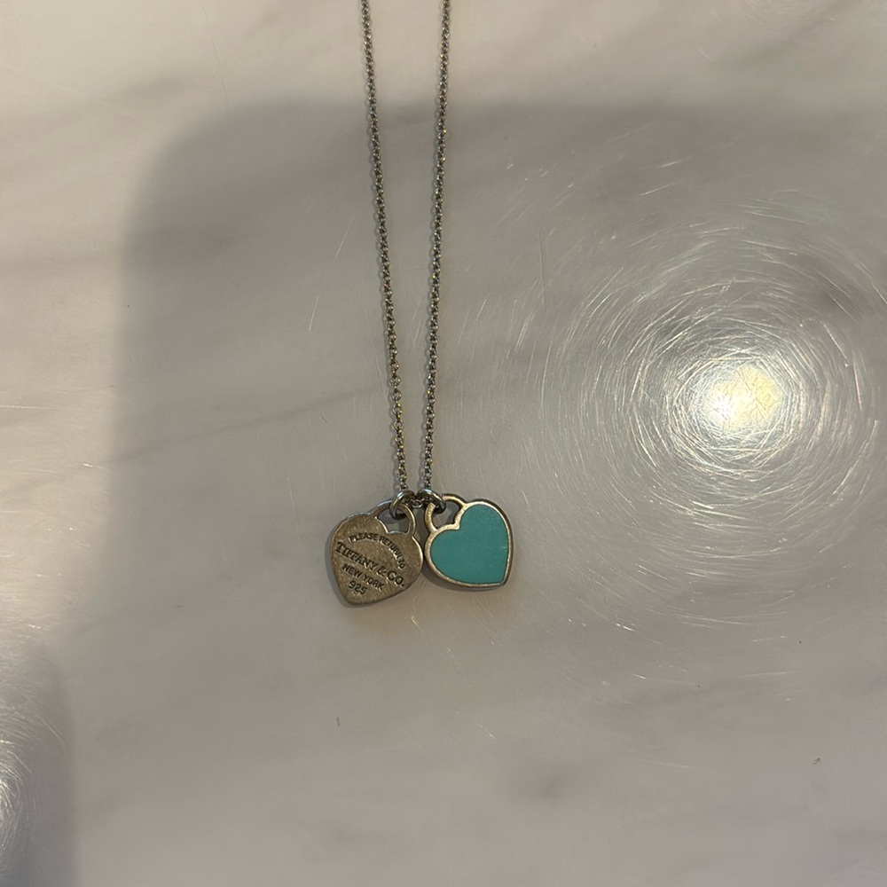 Tiffany and co heart necklace